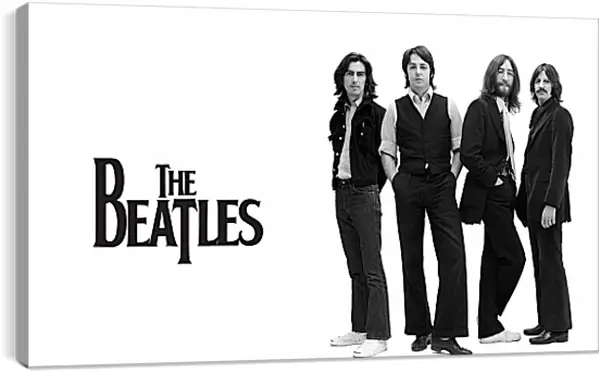 Постер на подрамнике - The Beatles - Битлз Постер на подрамнике - The Beatles - Битлз