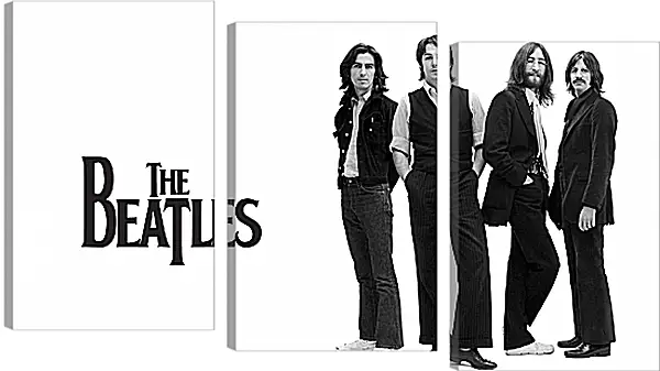 Модульная картина - The Beatles - Битлз Модульная картина - The Beatles - Битлз