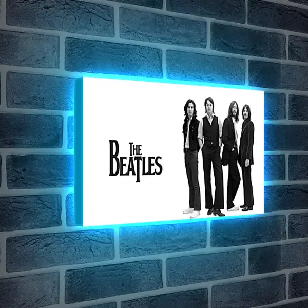 Лайтбокс световая панель - The Beatles - Битлз Лайтбокс световая панель - The Beatles - Битлз