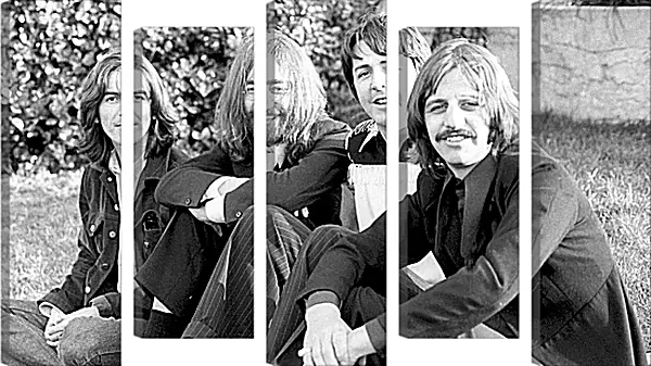Модульная картина - The Beatles - Битлз Модульная картина - The Beatles - Битлз