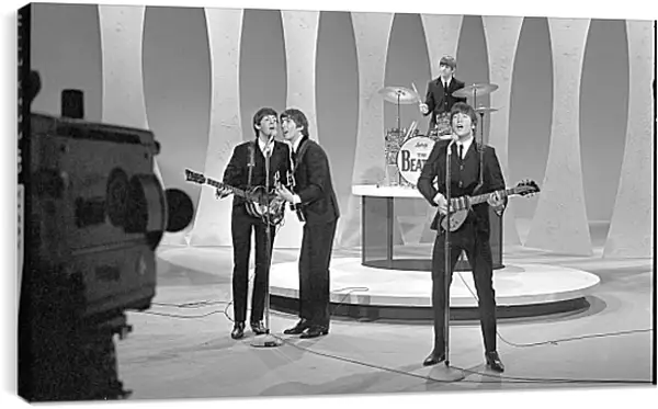 Постер на подрамнике - The Beatles - Битлз Постер на подрамнике - The Beatles - Битлз