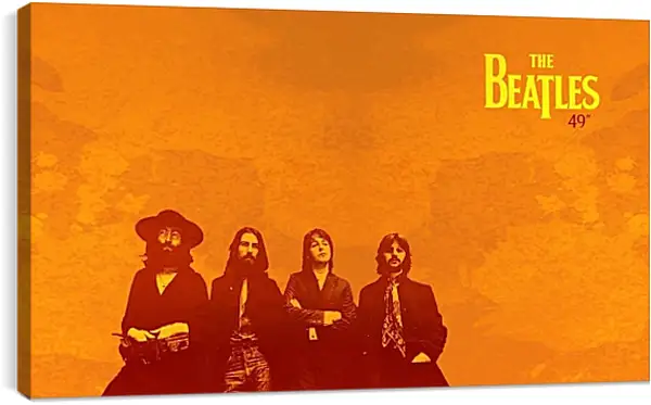 Постер на подрамнике - The Beatles - Битлз Постер на подрамнике - The Beatles - Битлз