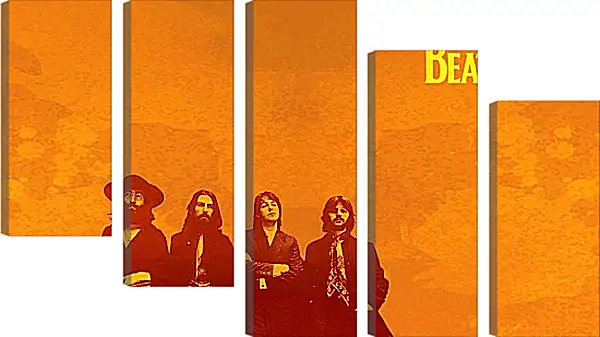 Модульная картина - The Beatles - Битлз Модульная картина - The Beatles - Битлз