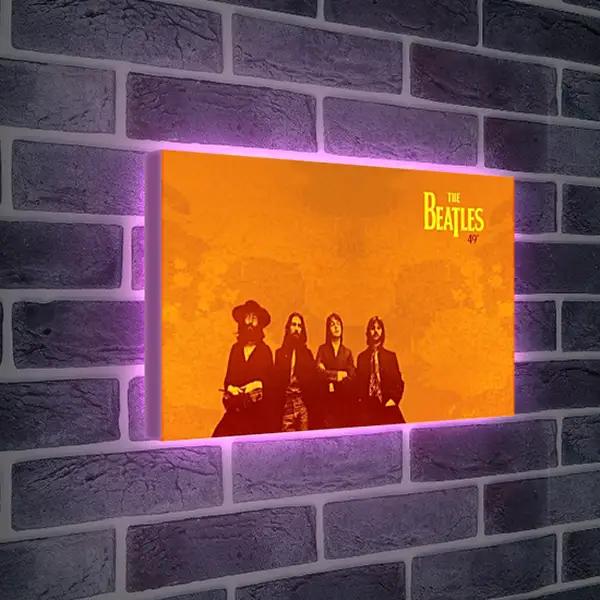 Лайтбокс световая панель - The Beatles - Битлз Лайтбокс световая панель - The Beatles - Битлз