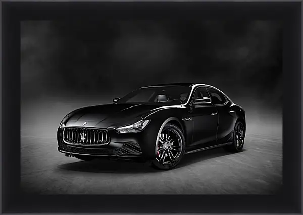 Картина в раме - Maserati Ghibli Картина в раме - Maserati Ghibli
