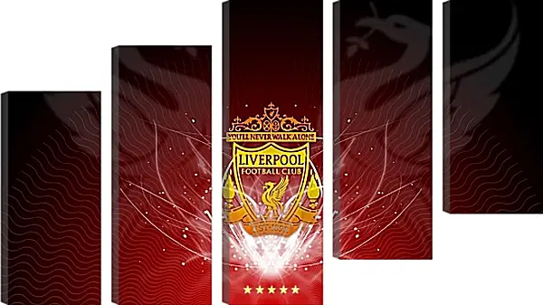 Модульная картина - Эмблема Ливерпуль. Liverpool. Модульная картина - Эмблема Ливерпуль. Liverpool.