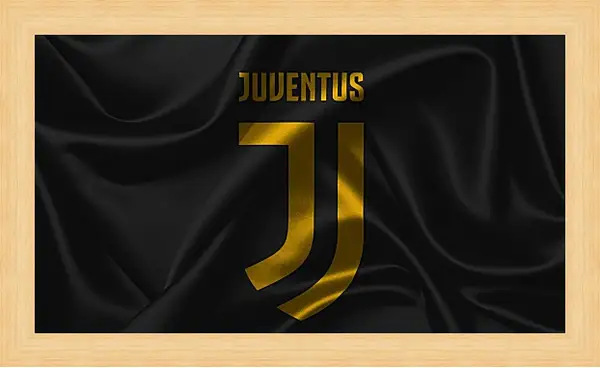 Картина в раме - Эмблема Ювентус. Juventus. Картина в раме - Эмблема Ювентус. Juventus.