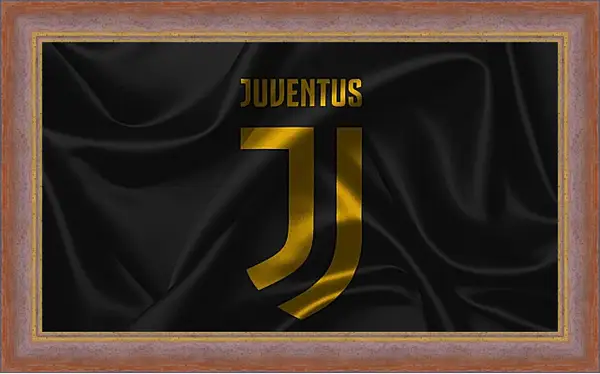 Картина в раме - Эмблема Ювентус. Juventus. Картина в раме - Эмблема Ювентус. Juventus.