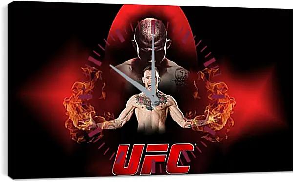 Часы картина - UFC. Конор МакГрегор Часы картина - UFC. Конор МакГрегор