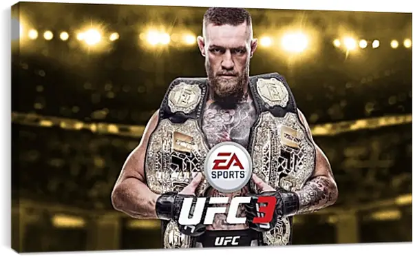 Постер на подрамнике - UFC. Конор МакГрегор. EA Sports Постер на подрамнике - UFC. Конор МакГрегор. EA Sports