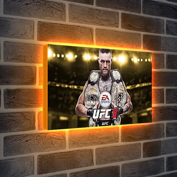 Лайтбокс световая панель - UFC. Конор МакГрегор. EA Sports Лайтбокс световая панель - UFC. Конор МакГрегор. EA Sports