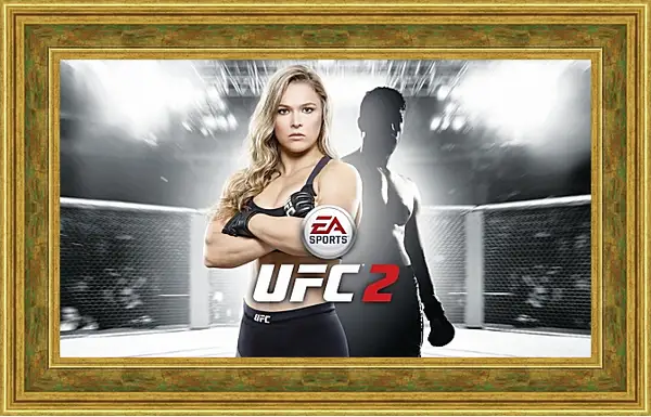 Картина в раме - UFC. Ронда Роузи. EA Sports Картина в раме - UFC. Ронда Роузи. EA Sports