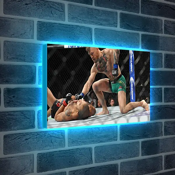 Лайтбокс световая панель - UFC. MMA. Конор МакГрегор в бою. Лайтбокс световая панель - UFC. MMA. Конор МакГрегор в бою.