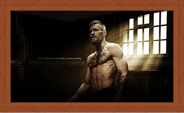 Картина в раме - UFC. MMA. Conchur Mac Greagoir. Конор МакГрегор. Картина в раме - UFC. MMA. Conchur Mac Greagoir. Конор МакГрегор.