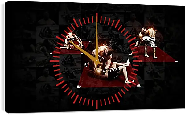Часы картина - UFC. MMA. Приёмы. Часы картина - UFC. MMA. Приёмы.