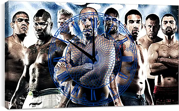 Часы картина - UFC. MMA. Фёдор Емельяненко. Часы картина - UFC. MMA. Фёдор Емельяненко.