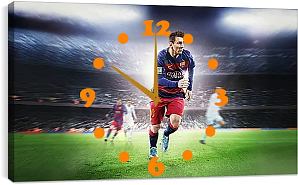 Часы картина - Лионель Месси. EA Sports Часы картина - Лионель Месси. EA Sports