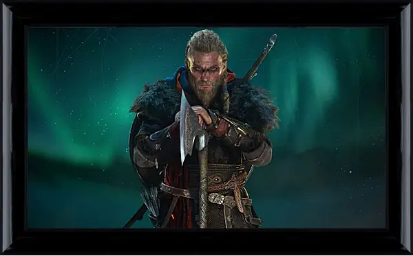 Картина в раме - Assassins Creed Valhalla Картина в раме - Assassins Creed Valhalla