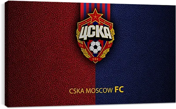 Постер на подрамнике - Эмблема ФК ЦСКА Москва Постер на подрамнике - Эмблема ФК ЦСКА Москва