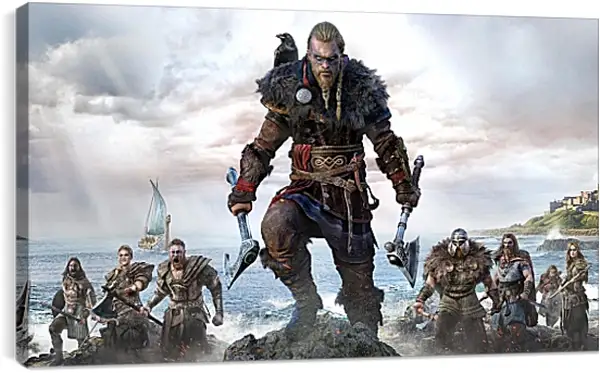 Постер на подрамнике - Assassins Creed Valhalla Постер на подрамнике - Assassins Creed Valhalla