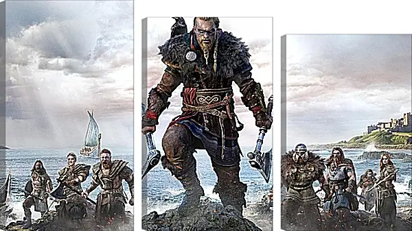 Модульная картина - Assassins Creed Valhalla Модульная картина - Assassins Creed Valhalla
