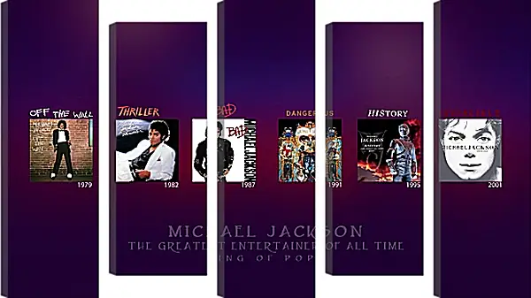 Модульная картина - Майкл Джексон. Michael Jackson Модульная картина - Майкл Джексон. Michael Jackson
