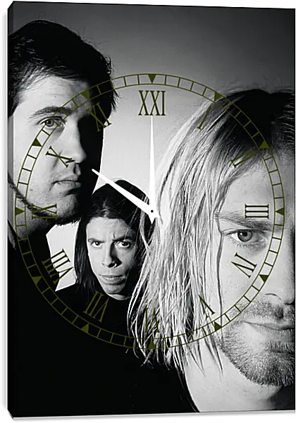 Часы картина - Нирвана (Nirvana) Часы картина - Нирвана (Nirvana)