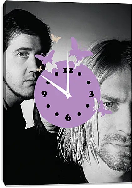 Часы картина - Нирвана (Nirvana) Часы картина - Нирвана (Nirvana)