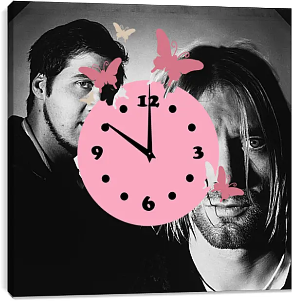 Часы картина - Нирвана (Nirvana) Часы картина - Нирвана (Nirvana)