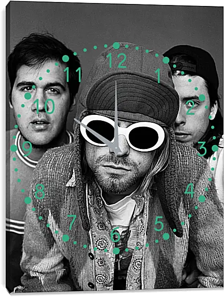 Часы картина - Нирвана (Nirvana) Часы картина - Нирвана (Nirvana)