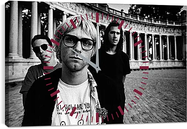 Часы картина - Нирвана (Nirvana) Часы картина - Нирвана (Nirvana)