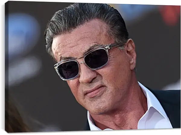 Постер на подрамнике - Сильвестр Сталлоне. Sylvester Stallone Постер на подрамнике - Сильвестр Сталлоне. Sylvester Stallone