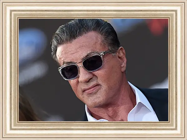Картина в раме - Сильвестр Сталлоне. Sylvester Stallone Картина в раме - Сильвестр Сталлоне. Sylvester Stallone