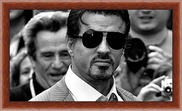 Картина в раме - Сильвестр Сталлоне. Sylvester Stallone Картина в раме - Сильвестр Сталлоне. Sylvester Stallone