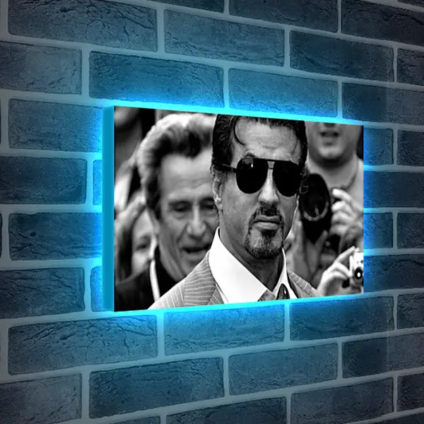Лайтбокс световая панель - Сильвестр Сталлоне. Sylvester Stallone Лайтбокс световая панель - Сильвестр Сталлоне. Sylvester Stallone
