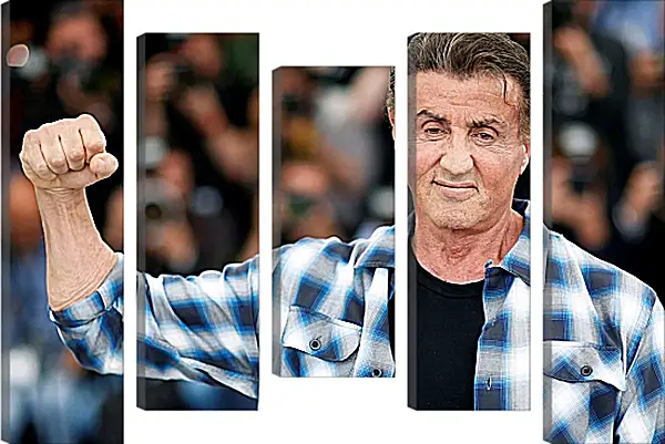 Модульная картина - Сильвестр Сталлоне. Sylvester Stallone Модульная картина - Сильвестр Сталлоне. Sylvester Stallone
