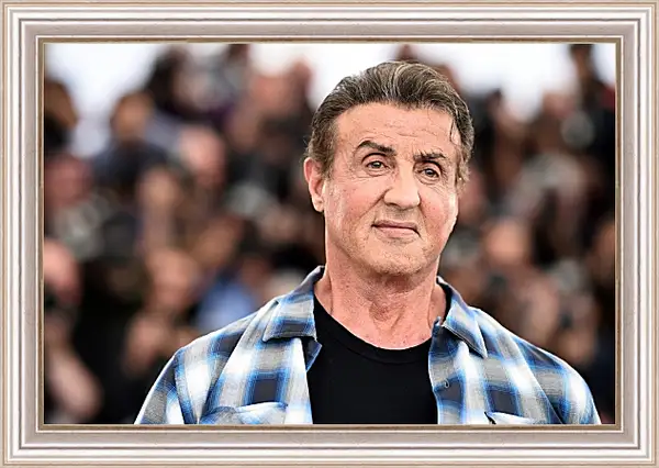 Картина в раме - Сильвестр Сталлоне. Sylvester Stallone Картина в раме - Сильвестр Сталлоне. Sylvester Stallone