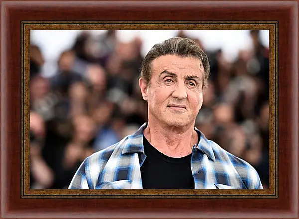 Картина в раме - Сильвестр Сталлоне. Sylvester Stallone Картина в раме - Сильвестр Сталлоне. Sylvester Stallone