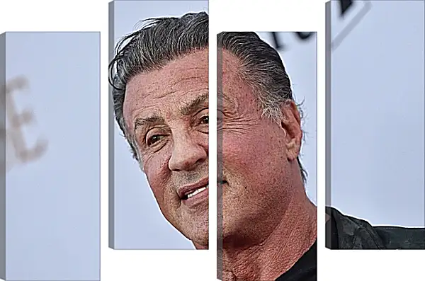 Модульная картина - Сильвестр Сталлоне. Sylvester Stallone Модульная картина - Сильвестр Сталлоне. Sylvester Stallone