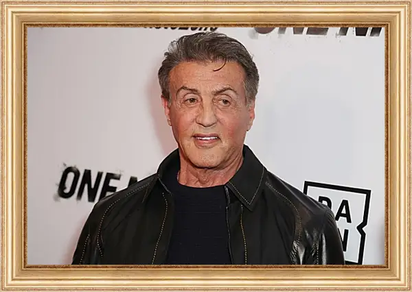 Картина в раме - Сильвестр Сталлоне. Sylvester Stallone Картина в раме - Сильвестр Сталлоне. Sylvester Stallone