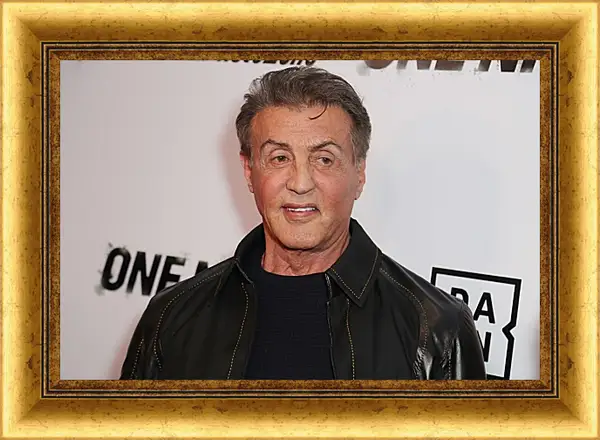 Картина в раме - Сильвестр Сталлоне. Sylvester Stallone Картина в раме - Сильвестр Сталлоне. Sylvester Stallone