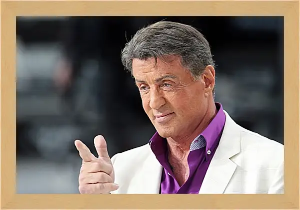 Картина в раме - Сильвестр Сталлоне. Sylvester Stallone Картина в раме - Сильвестр Сталлоне. Sylvester Stallone