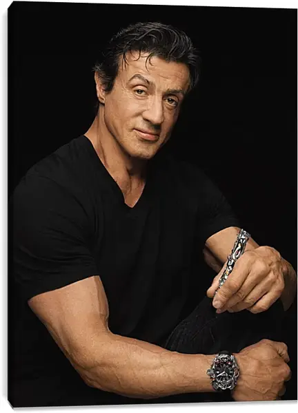 Постер на подрамнике - Сильвестр Сталлоне. Sylvester Stallone Постер на подрамнике - Сильвестр Сталлоне. Sylvester Stallone