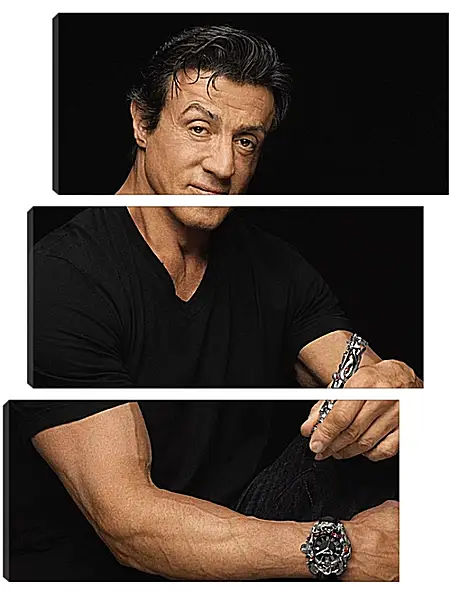 Модульная картина - Сильвестр Сталлоне. Sylvester Stallone Модульная картина - Сильвестр Сталлоне. Sylvester Stallone