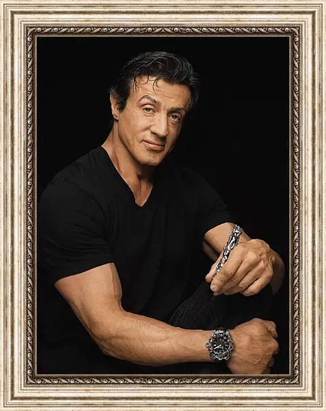 Картина в раме - Сильвестр Сталлоне. Sylvester Stallone Картина в раме - Сильвестр Сталлоне. Sylvester Stallone
