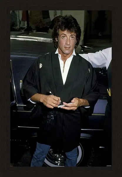Картина в раме - Сильвестр Сталлоне. Sylvester Stallone Картина в раме - Сильвестр Сталлоне. Sylvester Stallone