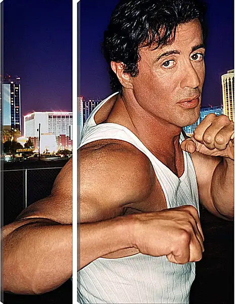 Модульная картина - Сильвестр Сталлоне. Sylvester Stallone Модульная картина - Сильвестр Сталлоне. Sylvester Stallone
