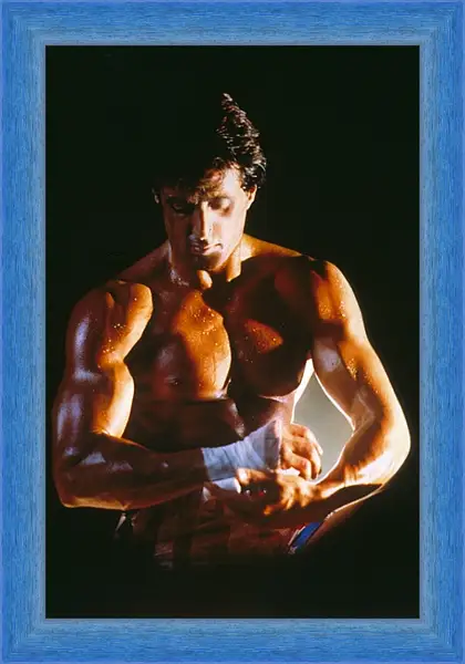 Картина в раме - Сильвестр Сталлоне. Sylvester Stallone Картина в раме - Сильвестр Сталлоне. Sylvester Stallone