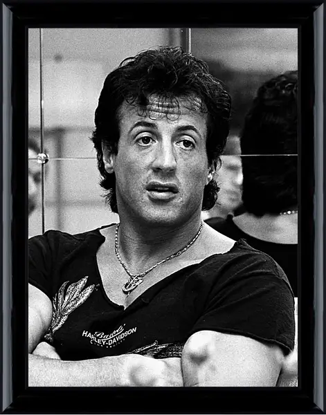 Картина в раме - Сильвестр Сталлоне. Sylvester Stallone Картина в раме - Сильвестр Сталлоне. Sylvester Stallone