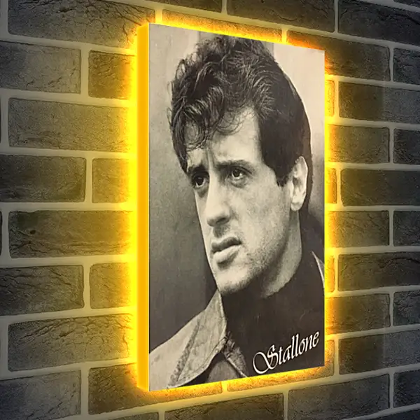 Лайтбокс световая панель - Сильвестр Сталлоне. Sylvester Stallone Лайтбокс световая панель - Сильвестр Сталлоне. Sylvester Stallone